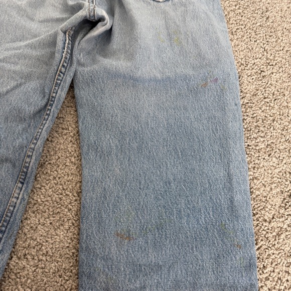 Vintage Levis 501xx Custom Beaded Embroidered Jeans - Picture 7 of 9